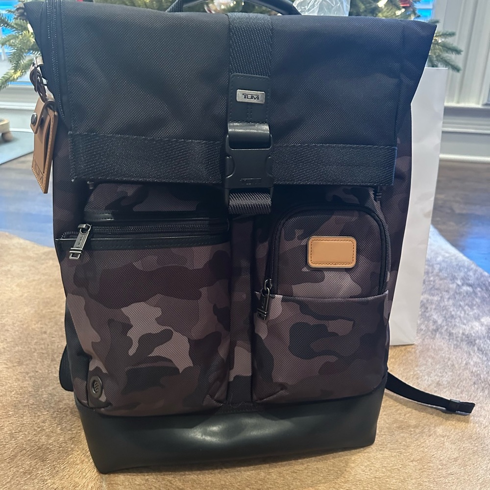 TUMI Cypress Roll Top Backpack